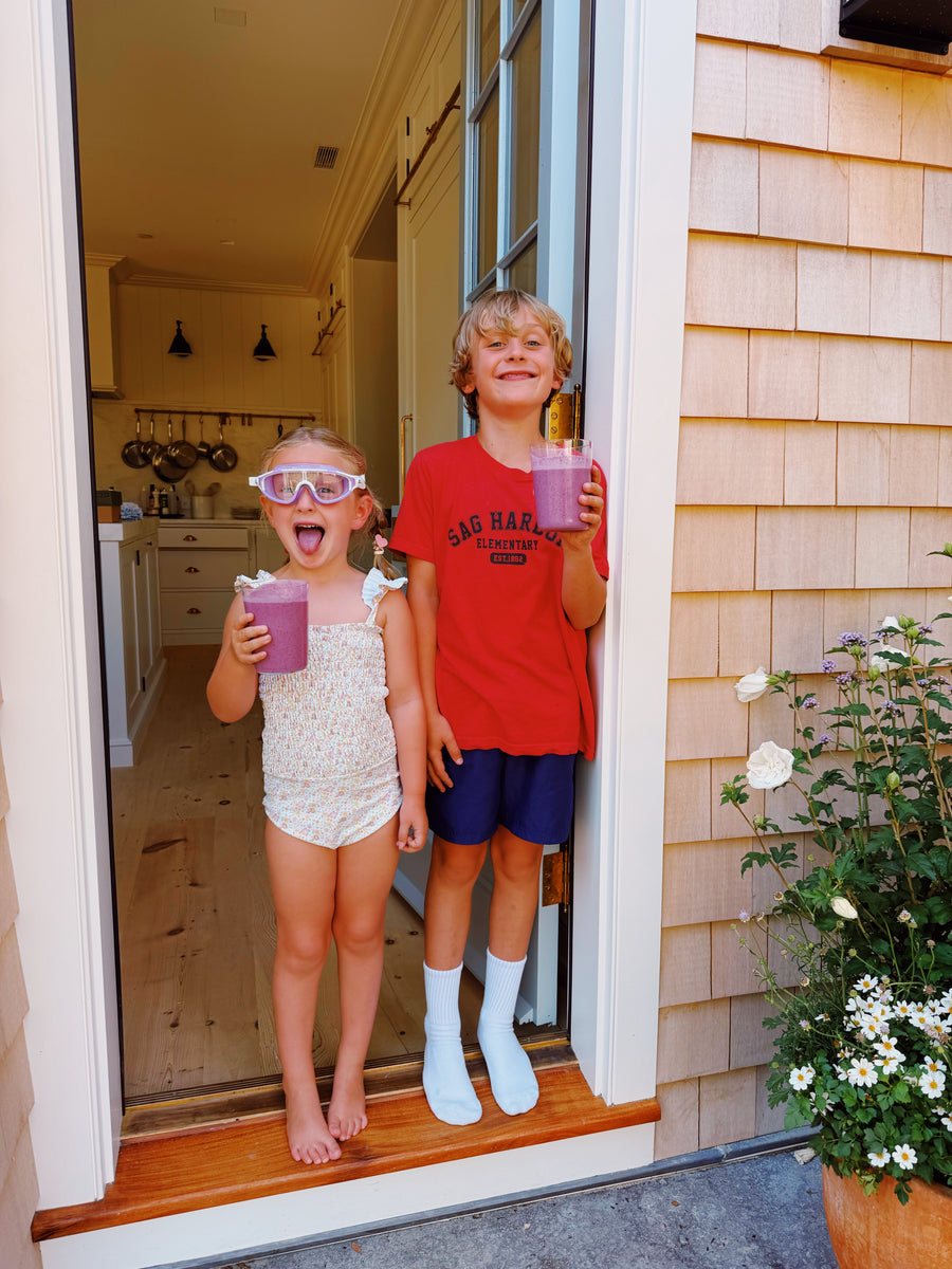 The last smoothie of the summer.